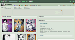 Desktop Screenshot of coeursvolants.deviantart.com
