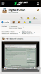 Mobile Screenshot of digital-fusion.deviantart.com