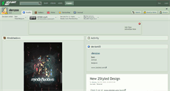 Desktop Screenshot of denzoo.deviantart.com