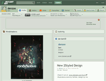 Tablet Screenshot of denzoo.deviantart.com