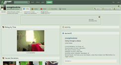 Desktop Screenshot of orangebookme.deviantart.com