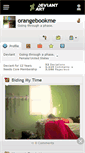 Mobile Screenshot of orangebookme.deviantart.com