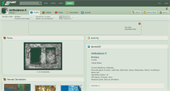Desktop Screenshot of ambulance-x.deviantart.com