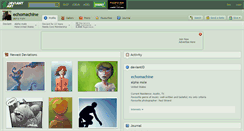 Desktop Screenshot of echomachine.deviantart.com