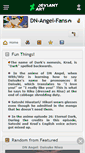 Mobile Screenshot of dn-angel-fans.deviantart.com