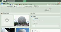 Desktop Screenshot of maccagirl90.deviantart.com