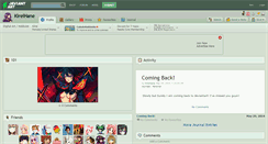 Desktop Screenshot of kireihane.deviantart.com