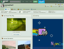Tablet Screenshot of ananasjihad.deviantart.com