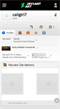 Mobile Screenshot of callgirl7.deviantart.com