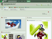 Tablet Screenshot of charizardproduccion7.deviantart.com