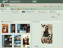 Tablet Screenshot of erupan.deviantart.com
