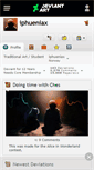 Mobile Screenshot of iphueniax.deviantart.com