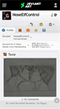 Mobile Screenshot of noseelfcontrol.deviantart.com