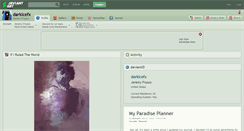 Desktop Screenshot of darkicefx.deviantart.com