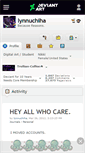 Mobile Screenshot of lynnuchiha.deviantart.com