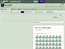 Tablet Screenshot of lynnuchiha.deviantart.com