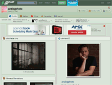 Tablet Screenshot of analogphoto.deviantart.com