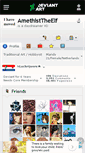 Mobile Screenshot of amethisttheelf.deviantart.com