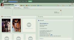 Desktop Screenshot of demonikadevour.deviantart.com