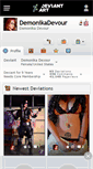 Mobile Screenshot of demonikadevour.deviantart.com