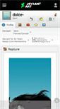 Mobile Screenshot of dolce-.deviantart.com
