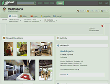 Tablet Screenshot of madesuparta.deviantart.com
