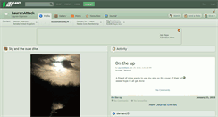 Desktop Screenshot of laurenattack.deviantart.com