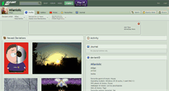 Desktop Screenshot of milanlolic.deviantart.com