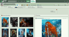 Desktop Screenshot of morgana0anagrom.deviantart.com