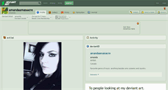 Desktop Screenshot of amandaamassacre.deviantart.com