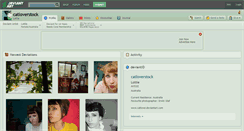 Desktop Screenshot of catloverstock.deviantart.com