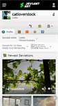 Mobile Screenshot of catloverstock.deviantart.com