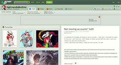 Desktop Screenshot of nightmareb4bedtime.deviantart.com