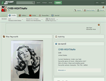 Tablet Screenshot of chibi-nightmare.deviantart.com