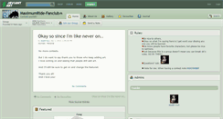Desktop Screenshot of maximumride-fanclub.deviantart.com