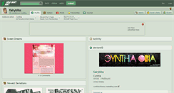 Desktop Screenshot of fairybliss.deviantart.com