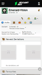 Mobile Screenshot of emerald-vision.deviantart.com