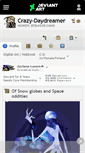 Mobile Screenshot of crazy-daydreamer.deviantart.com