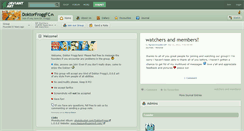 Desktop Screenshot of doktorfroggfc.deviantart.com
