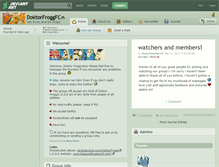 Tablet Screenshot of doktorfroggfc.deviantart.com