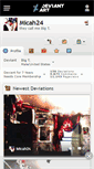 Mobile Screenshot of micah24.deviantart.com