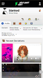 Mobile Screenshot of blanked.deviantart.com