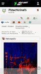 Mobile Screenshot of pistachiosnails.deviantart.com