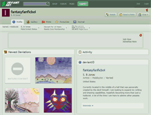 Tablet Screenshot of fantasyfanficboi.deviantart.com