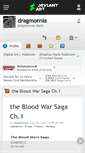 Mobile Screenshot of dragmornia.deviantart.com