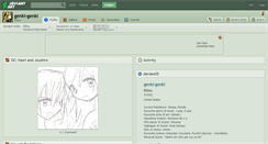 Desktop Screenshot of genki-genki.deviantart.com