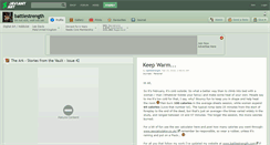 Desktop Screenshot of battlestrength.deviantart.com