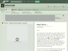 Tablet Screenshot of battlestrength.deviantart.com