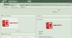 Desktop Screenshot of bassforte.deviantart.com