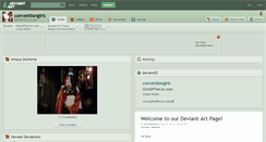 Desktop Screenshot of conventiongirls.deviantart.com